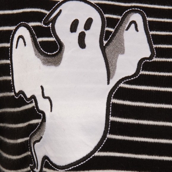 Hell Bunny Casper Ghost Halloween T-shirt Top - Picture 3 of 4